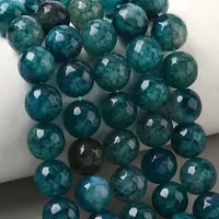 Natural Dragon Veins Agate(Dyed & Heated) Beads Strands