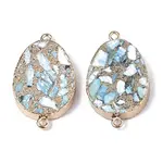 Synthetic Imperial Jasper Links connectors