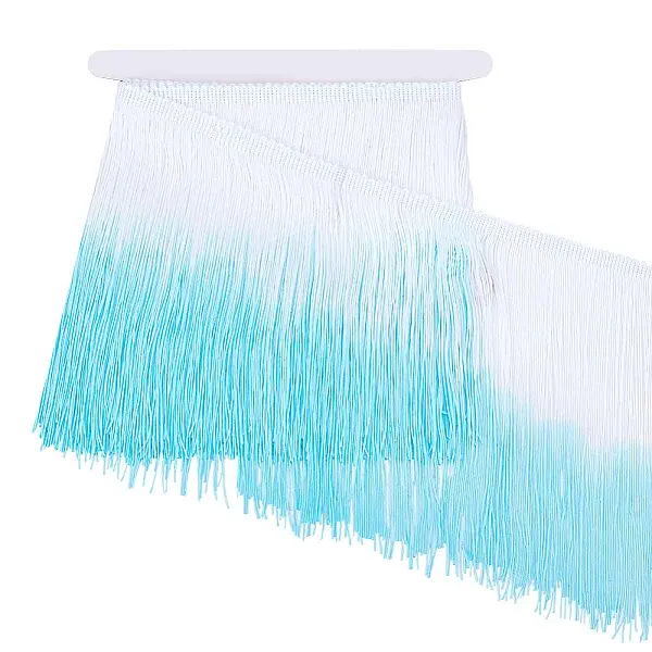 2M Two Tone Polyester Tassel Ribbon