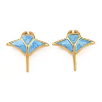 304 Stainless Steel Enamel Pendants