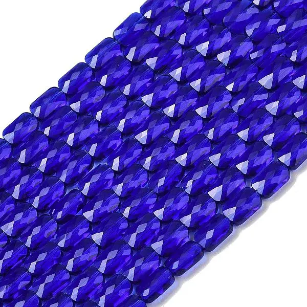 Transparent Glass Beads Strands