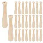 100Pcs Wooden Baseball Bat Ornaments