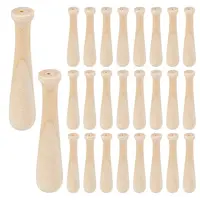 100Pcs Wooden Baseball Bat Ornaments