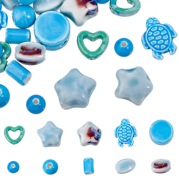 Handmade Porcelain Beads Sets