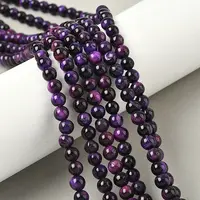 Grade AB Natural Tiger Eye Beads Strands