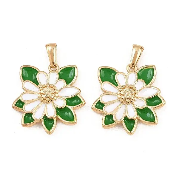 304 Stainless Steel Enamel Pendants