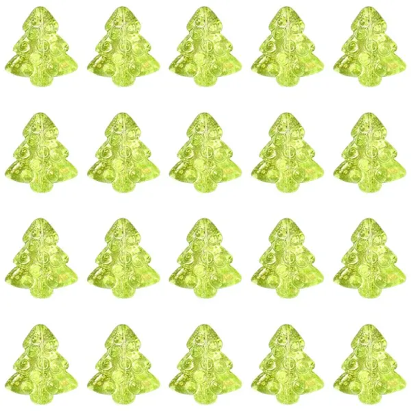 40Pcs Dyed & Heated Glass Beads