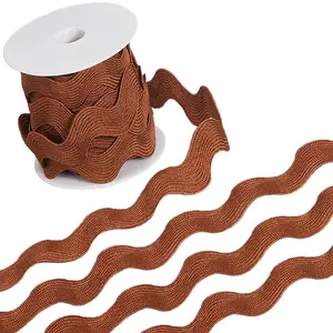 9 Yards Polyester Wavy Fringe Trim Ribbon