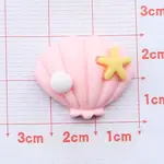 Ocean Theme Opaque Resin Cabochons