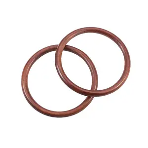 Oak Wood Bag Handles