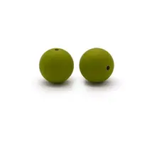Round Food Grade Eco-Friendly Silicone Beads