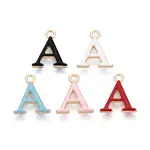 Rack Plating Alloy Enamel Pendants