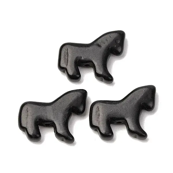 Synthetic Turquoise Dyed Horse Beads