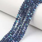 Electroplate Glass Beads Strands