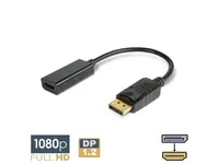 Adaptér DELIGHT 20337 HDMI/DisplayPort 0,25m