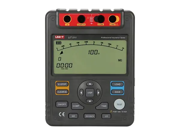 Tester izolačního odporu UNI-T UT511 1kV - rozbaleno / lehce potrhaná původní krabice