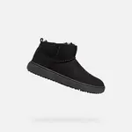 Čierne členkové topánky Geox Theleven Girl