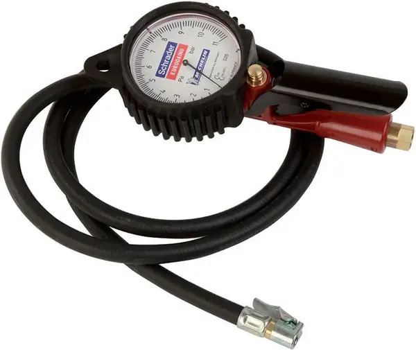 Pneuhustič Eurodainu  0,7-11 bar, kalibrovaný, s certifikátem, licence Michelin - SCHRADER