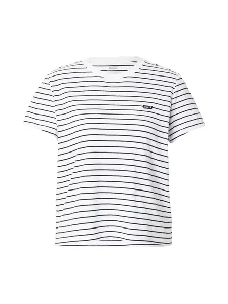 LEVI'S ® Tričko 'Favorite Cotton Tee'  námornícka modrá / biela