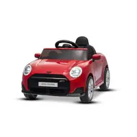 Elektrické autíčko BMW Mini Cooper 12V, červené, USB Vstup s Bluetooth připojením na MP3 P