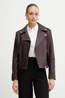 Kožená bunda BOSS Orange C Sandy