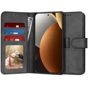 Techsuit Diary Book, Xiaomi Redmi Note 15 Pro 5G, černé