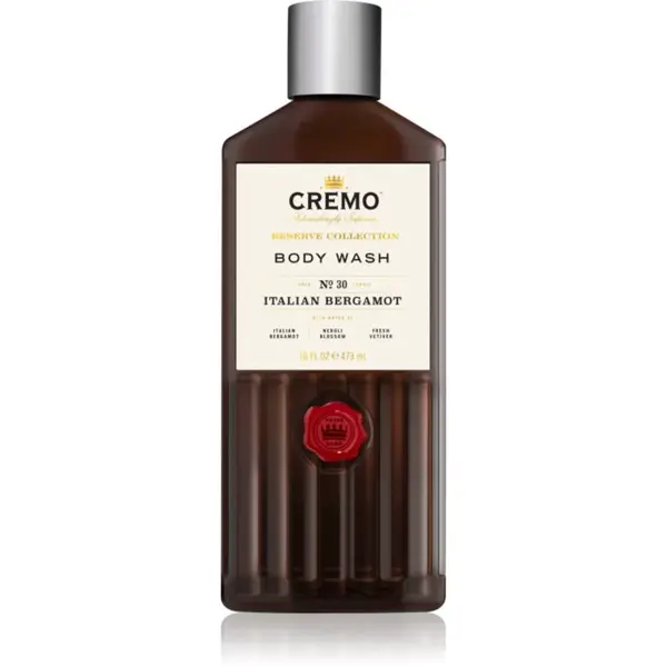 Cremo Italian Bergamot sprchový gél pre mužov 473 ml