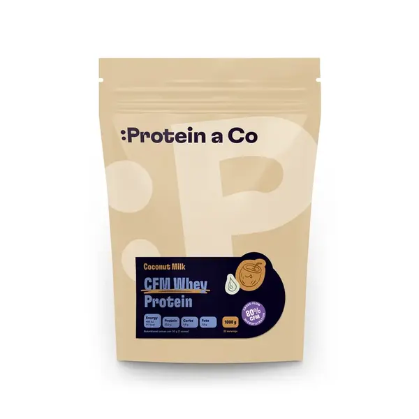 Protein a Co CFM WHEY PROTEIN 80 1 kg, Coconut milk