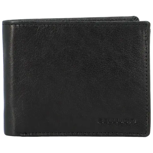 Pánska kožená peňaženka čierna - Bellugio Antoni