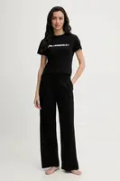 Bavlněné pyžamo Karl Lagerfeld IKON