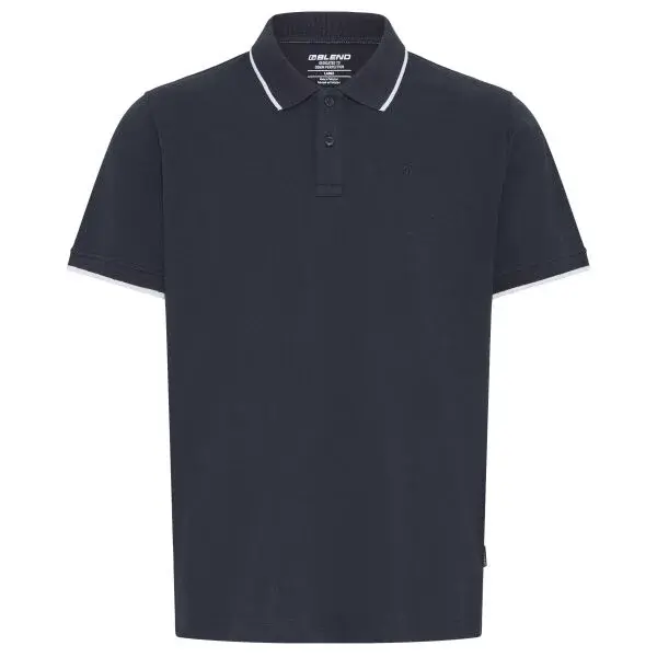 BLEND BHEDIN Pánske polo tričko, tmavo modrá, veľkosť XXL