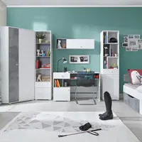 Dětský pokoj Sigma 2- Bílá / Beton