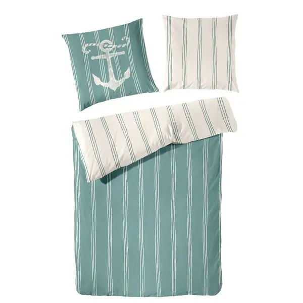 POVLEČENÍ, renforcé, zelená, 135/200 cm