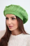 Zelený zimný baret Kesi K414