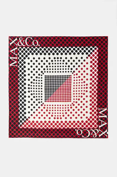 Hodvábna šatka MAX&Co. MCABATTISTA