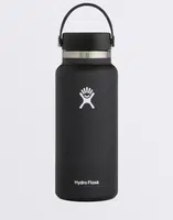 Hydro Flask Wide Mouth 2.0 Flex Cap 32 oz (946 ml) Black
