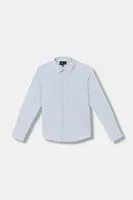 Dětská bavlněná košile Emporio Armani