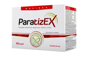 PARATIZEX na správnou funkci střev 60 kapslí