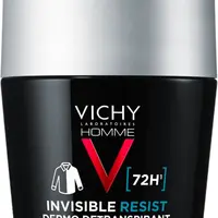 VICHY Homme Invisible Resist 72H antiperspirant proti skvrnám i proti podráždění 50 ml