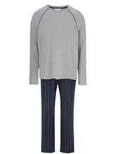 Dagi Dlhé pyžamo  modrá / sivá