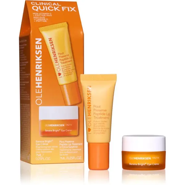 OLEHENRIKSEN Clinical Quick Fix Vitamin C + Peptide Duo sada pro péči o pleť 1 ks