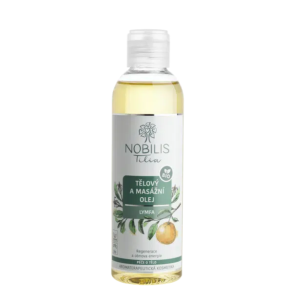 NOBILIS TILIA Tělový a masážní olej Lymfa 200 ml