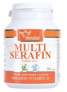 SERAFIN Multi s vitamínem D 90 kapslí