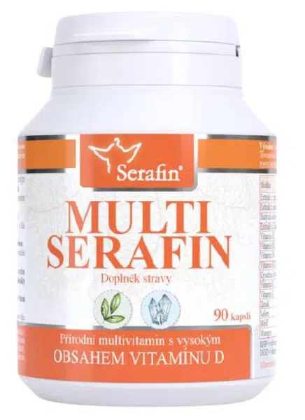 SERAFIN Multi s vitamínem D 90 kapslí