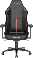 Herní židle DXRacer MARTIAN XL Triangle s elektrickým ovládáním, masáží a ventilací, černo-červená