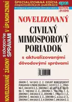 Novelizovaný Civilný mimosporový poriadok - kniha z kategorie Právo
