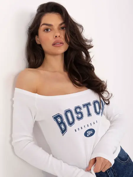 Blúzka s nápisom Boston