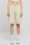 Women's cargo shorts beige