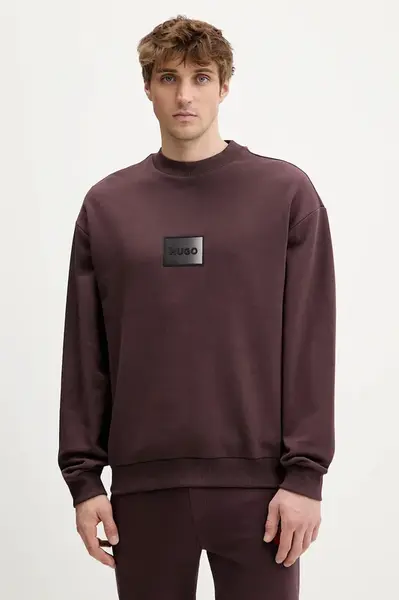 Bavlněná mikina HUGO Danotop