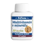 MEDPHARMA Multivitamín s minerály 30 složek 107 tablet